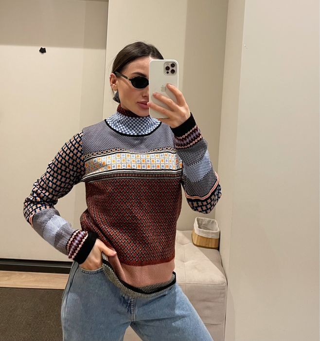 Светр Max Mara бендовий вінтажний