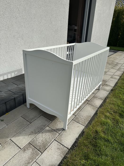 Łożeczko dziecięce Ikea Smagora + materac