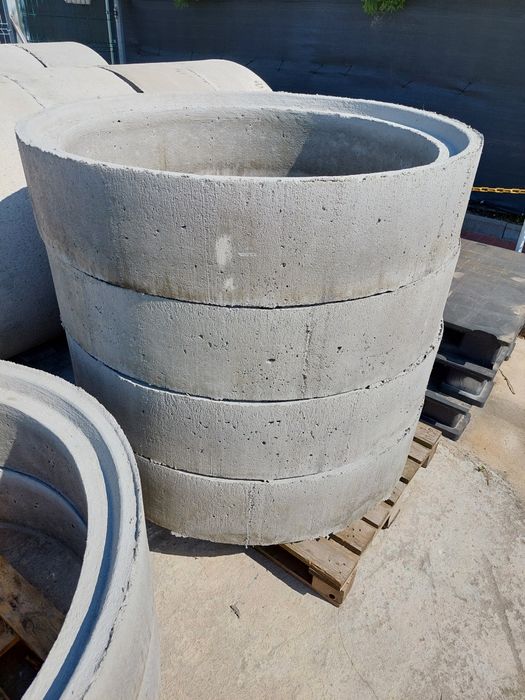 Kręgi betonowe fi 1000/250 wysokość 25 cm