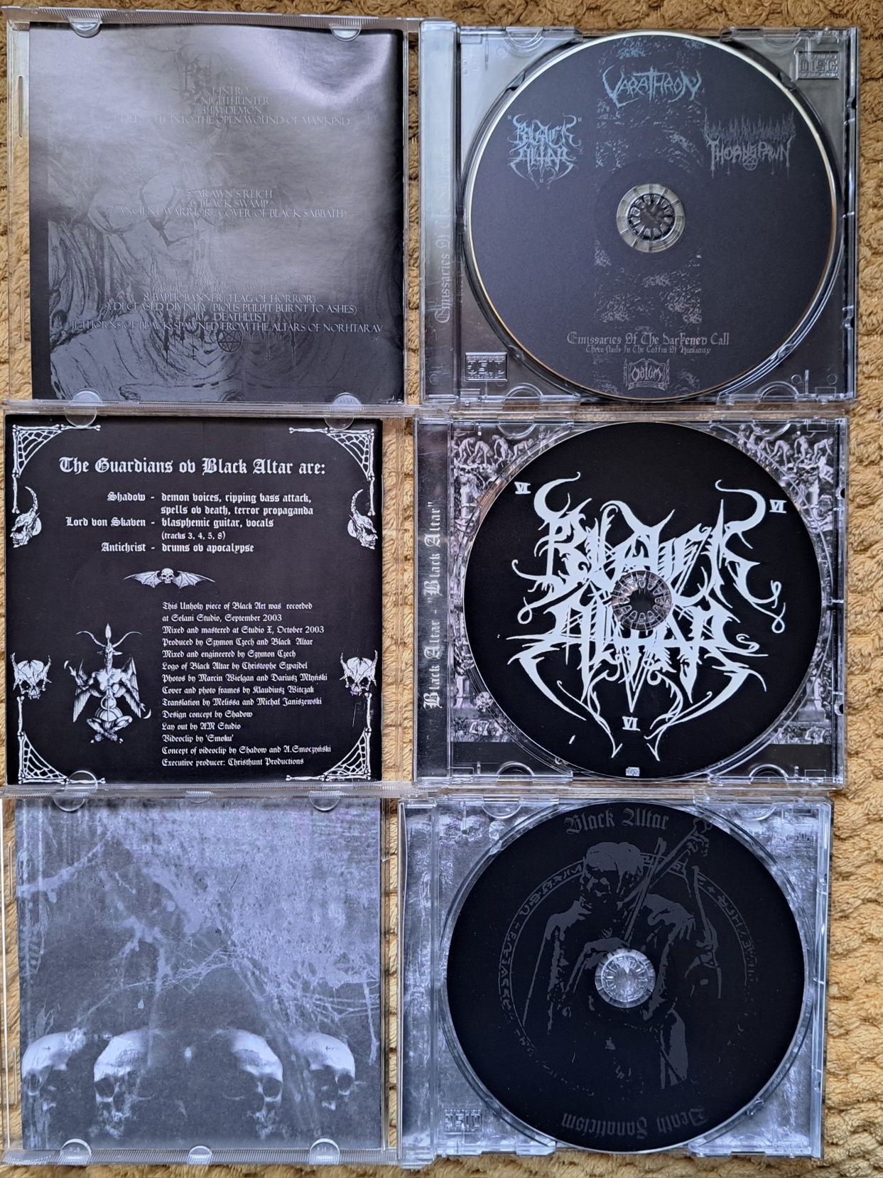 3 x CD BLACK ALTAR Polski Black Metal