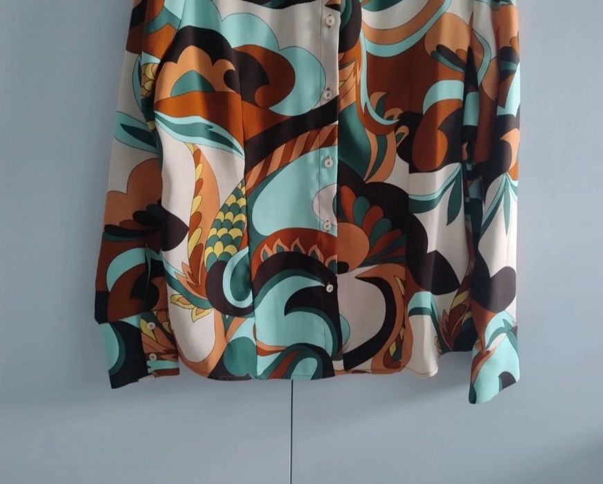 Koszula kolorowa Mango L nowa bez metki