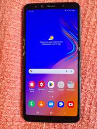 Смартфон Samsung Galaxy A7 2018 (SM-A750) 4/64 Гб, чорний колір