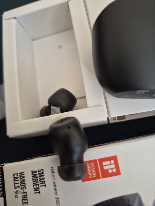 Słuchawki dokanałowe JBL Wave Buds 2 ANC Czarny Nowe plomba