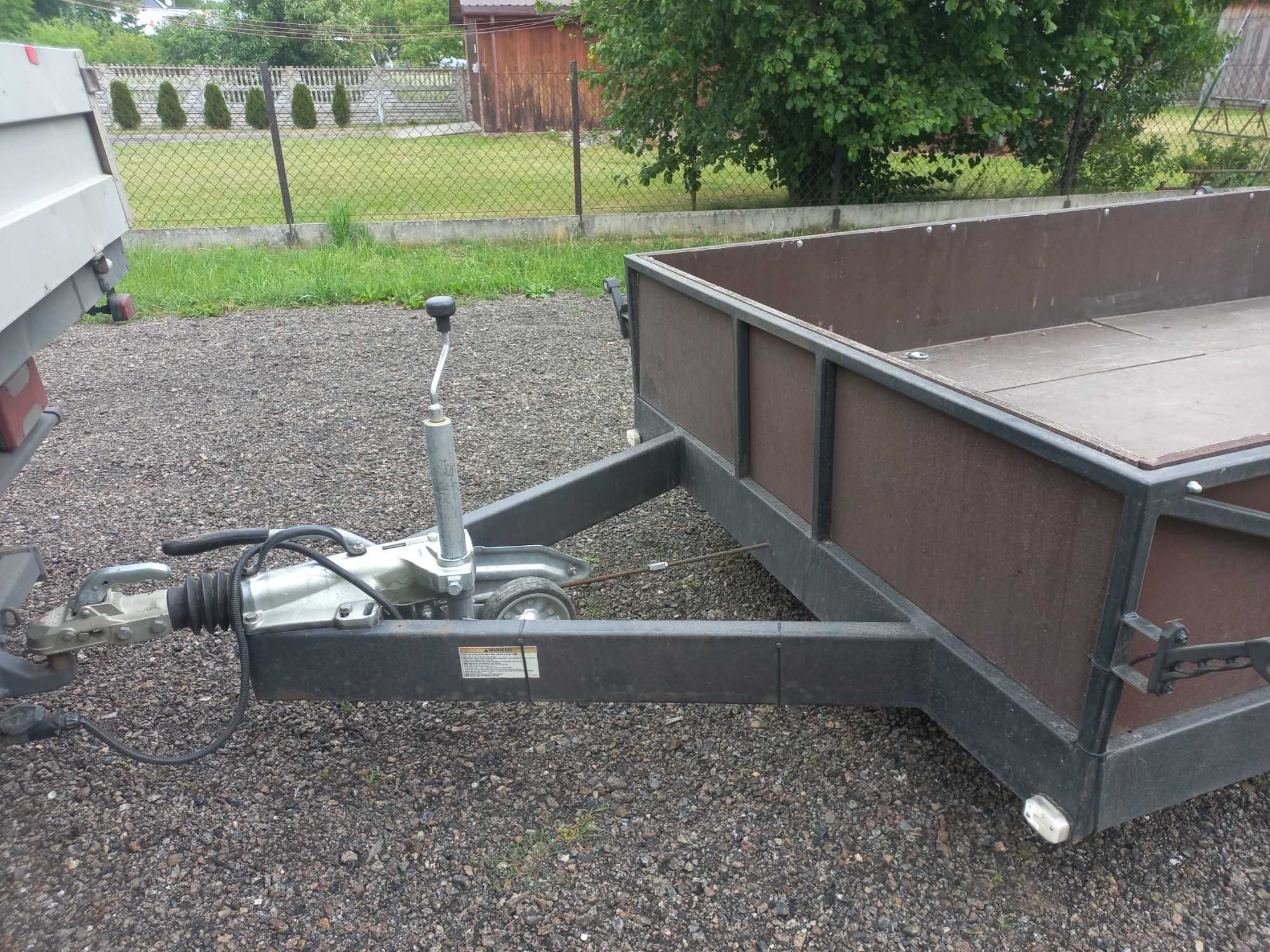 Przyczepka DMC 3,5T, pod minikoparke