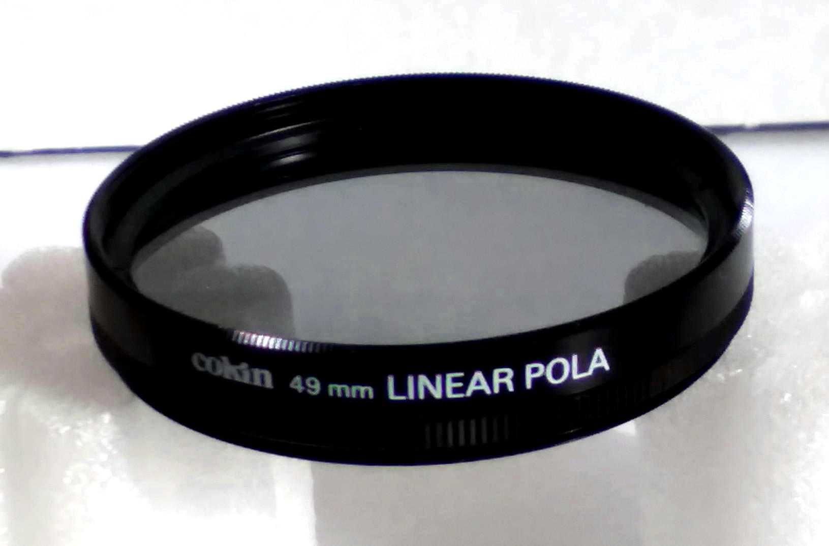 Liniowy filtr polaryzacyjny 49 mm "cokin"