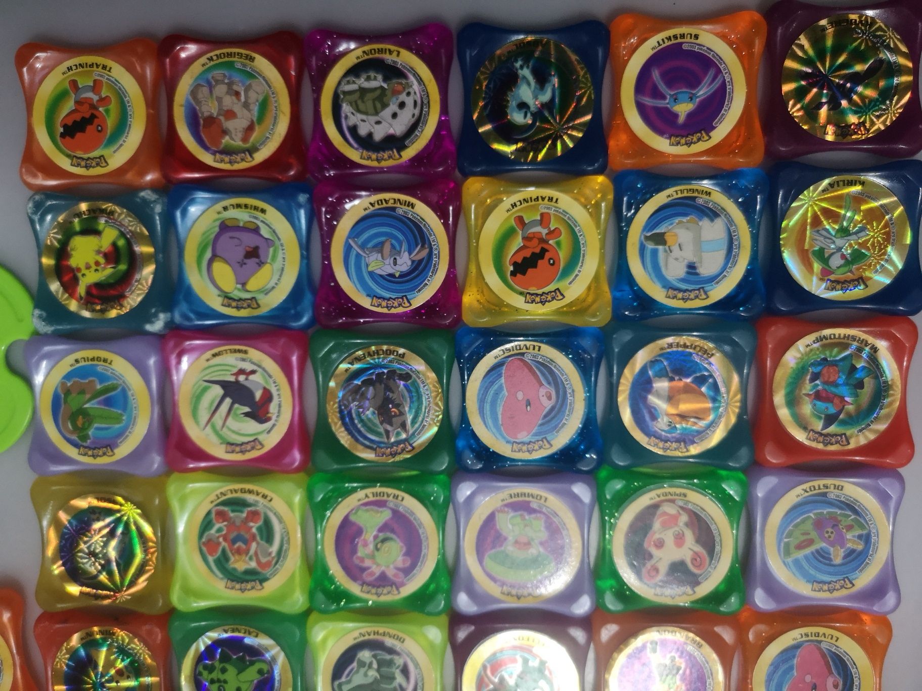 Tazos diversos temas