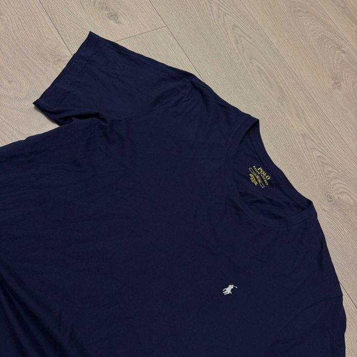 НОВА Темно синя Класична футболка Ральф Лорен Ralph Lauren розмір L