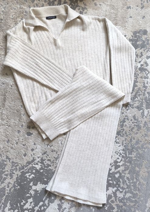 Костюм, в'язаний костюм поло