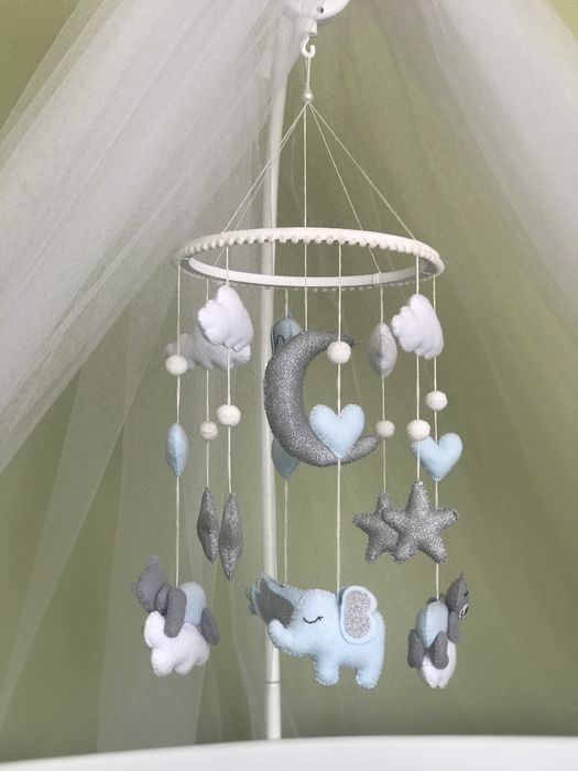 Підвіска у ліжечко ведмедики, іграшки для немовлят