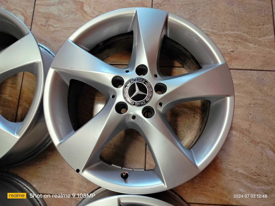 Felgi aluminiowe 5x112 17 Mercedes V-Classa 447 Vito czujniki F 306