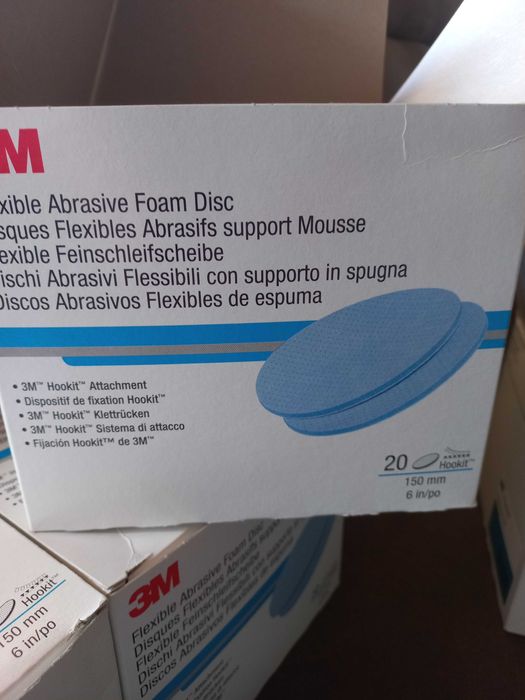 Krążki scierne 3M P1000 P800   5 opak