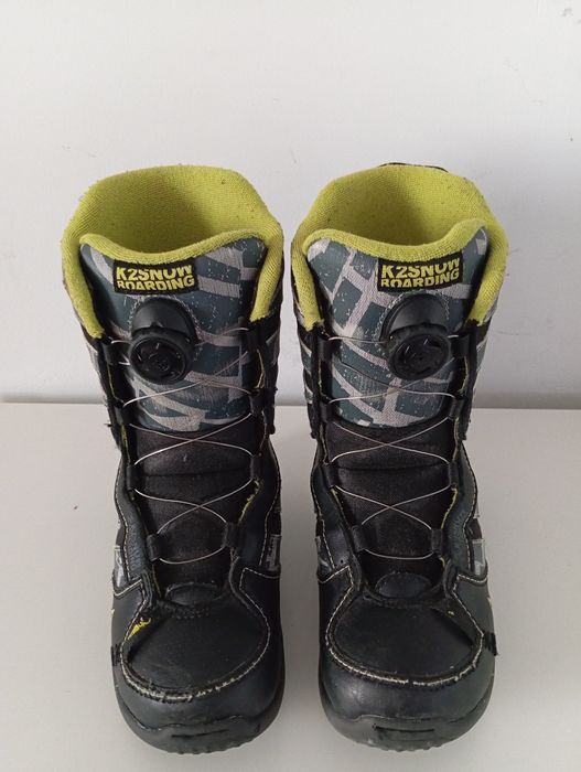 Buty snowboardowe K2 boa 34 snowboard dziecięce Burton śniegowce 35