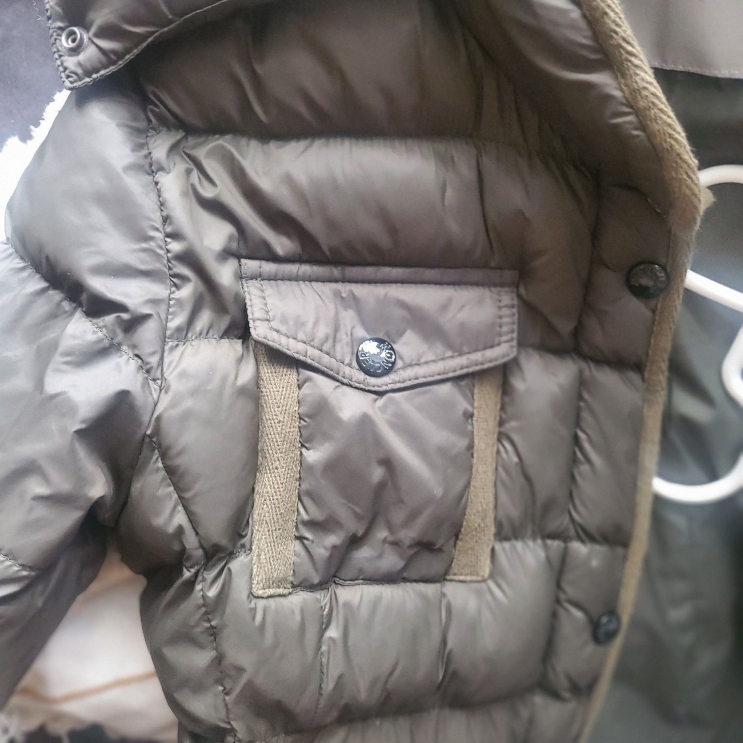 Moncler kurtka damska S  khaki