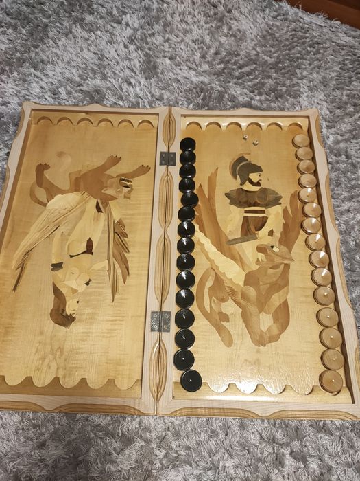 Большие нарды ручной работы