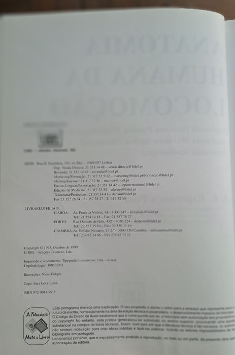 Livro anatomia medicina