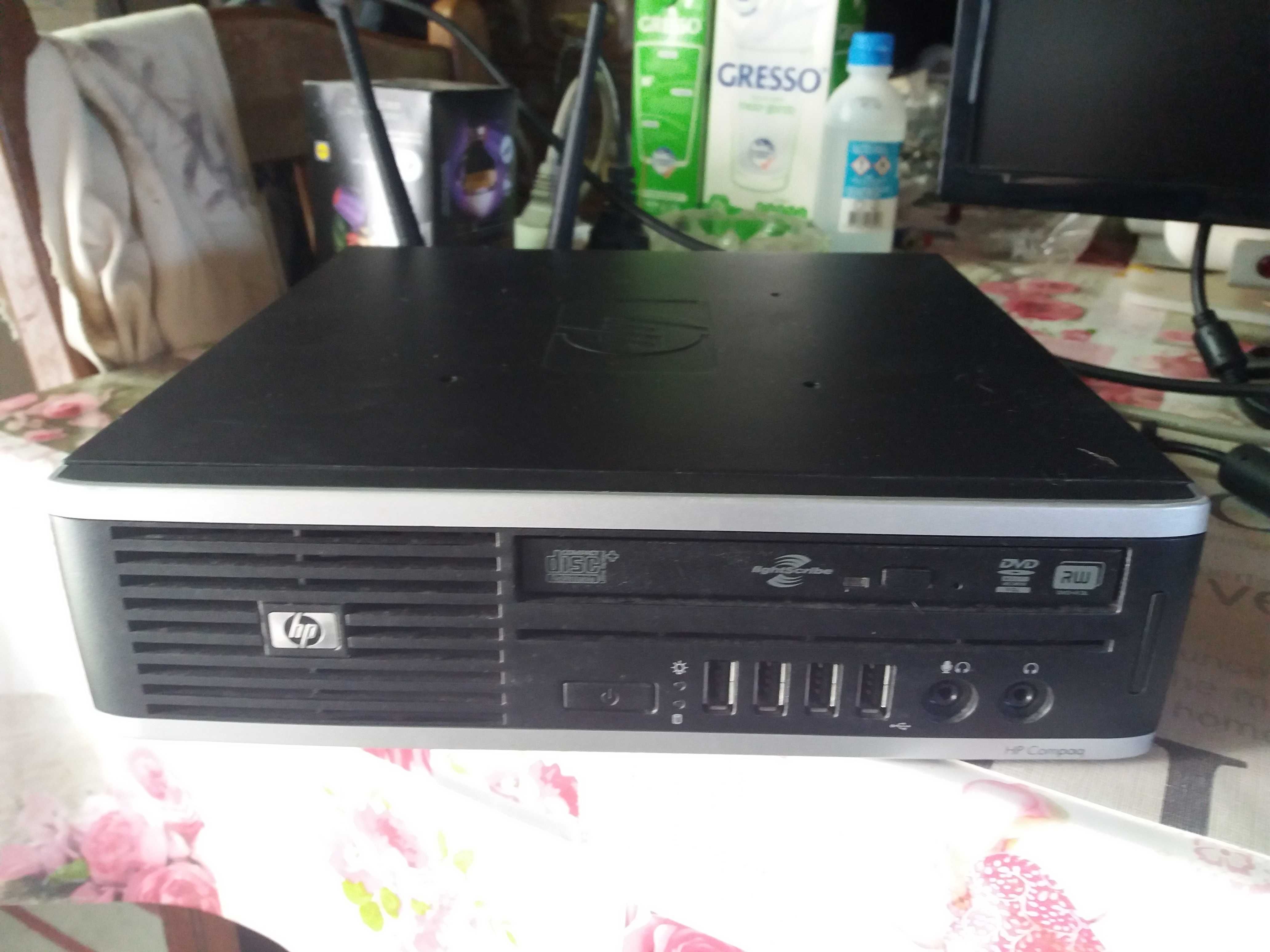 Mini pc HP 4gbs, 300gbs disco ou troca