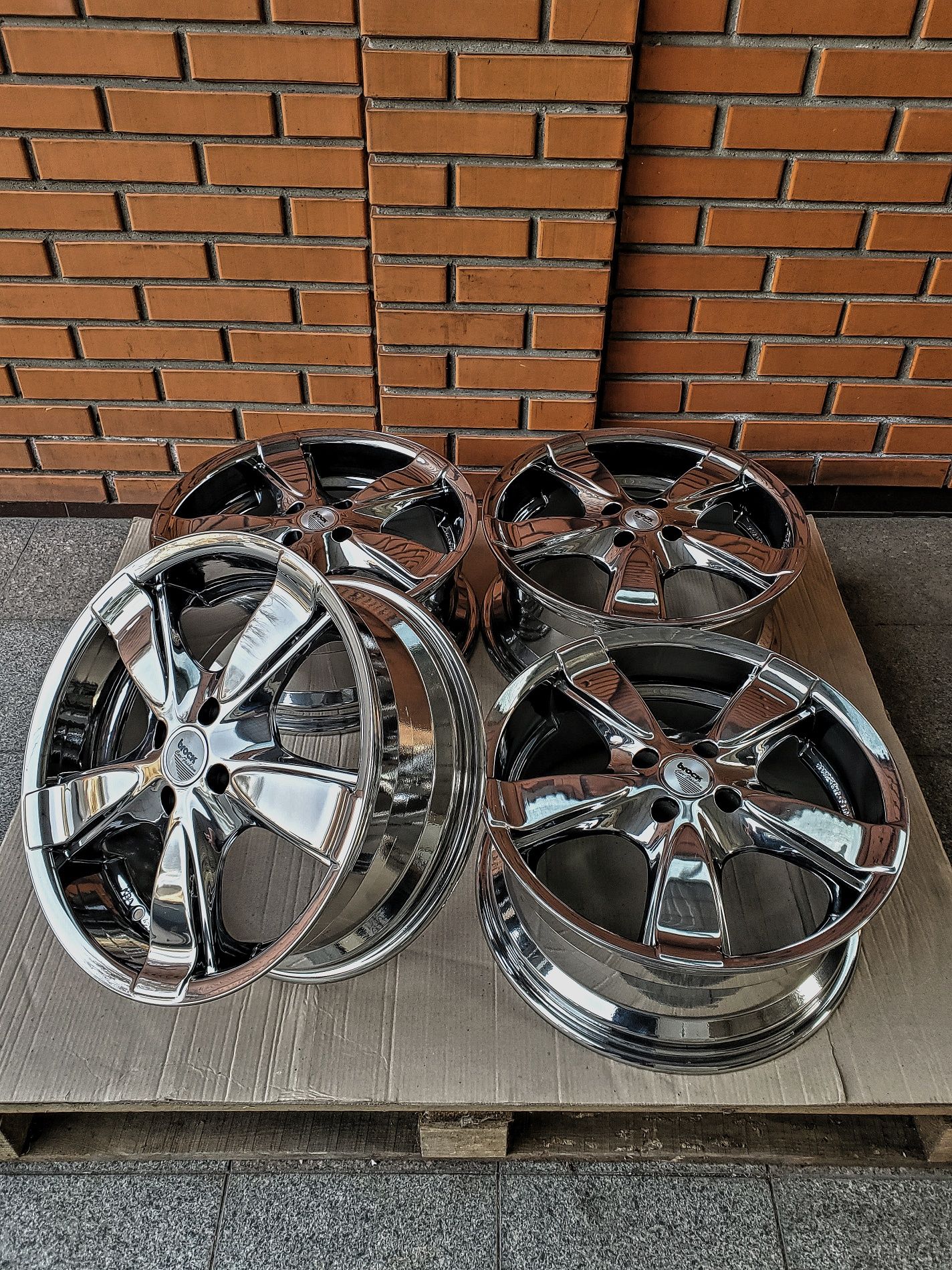 Нові R17 4x100 | 7.5J ET35 ЦО63.4 | BROCK | Original | Germany | NEW