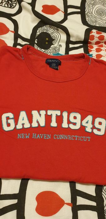 T-shirt manga comprida original Gant