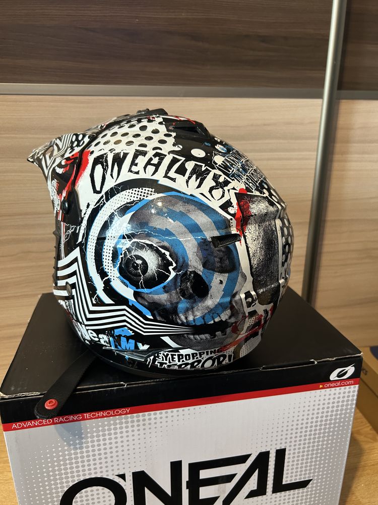 Kask O'Neal rozmiar M – używany, bardzo dobry stan, z pudełkiem