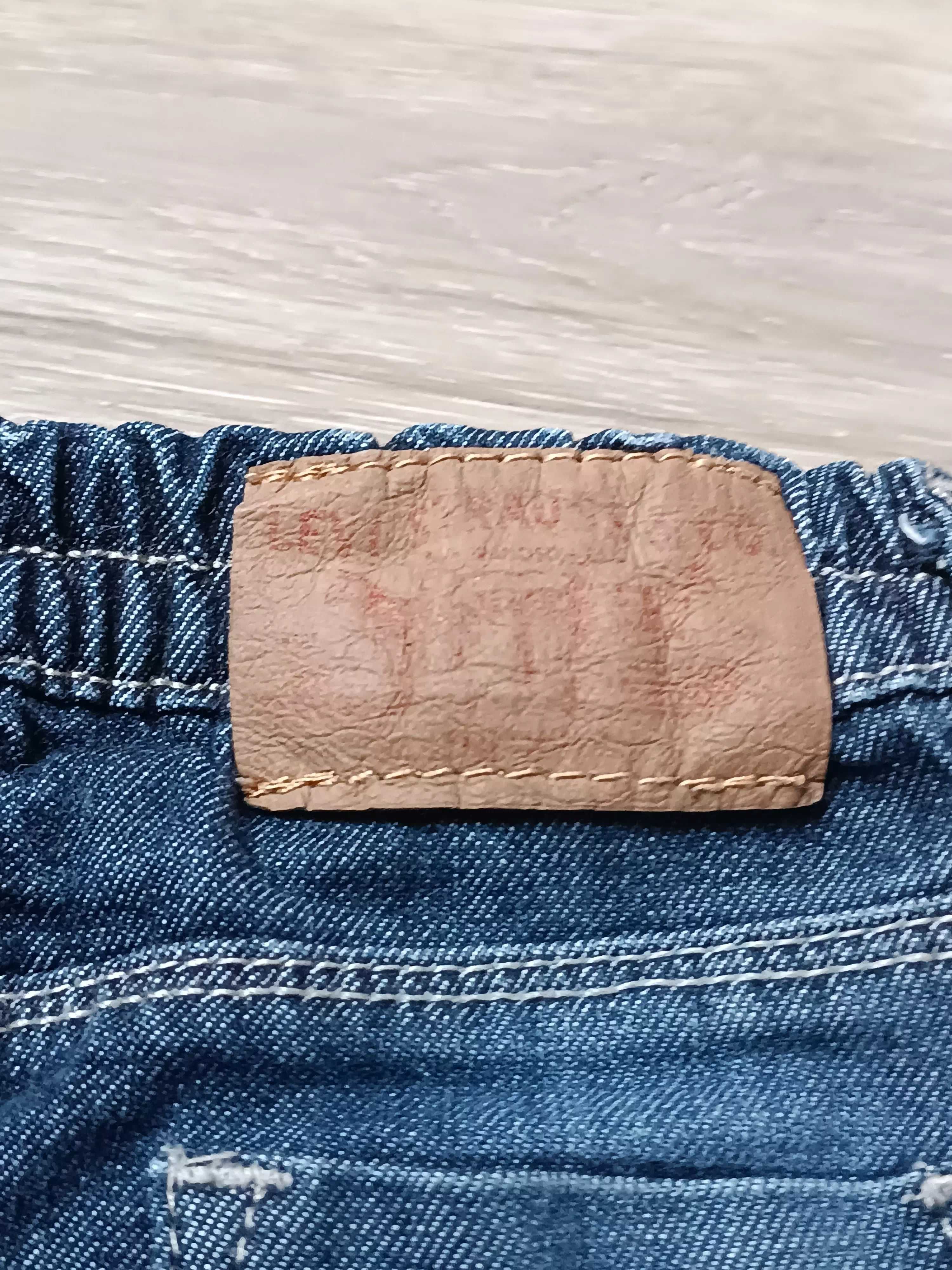 Spódnica miękki jeans regulowany pas kieszonki 'Levi's' Red Tab 80