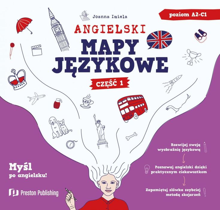 Angielski. Mapy językowe. Część 1 Preston Publishing Joanna Imiela