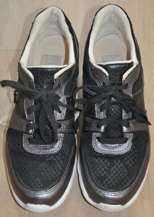 UGG R.37 sneakersy, skórzane półbuty sportowe- świetne