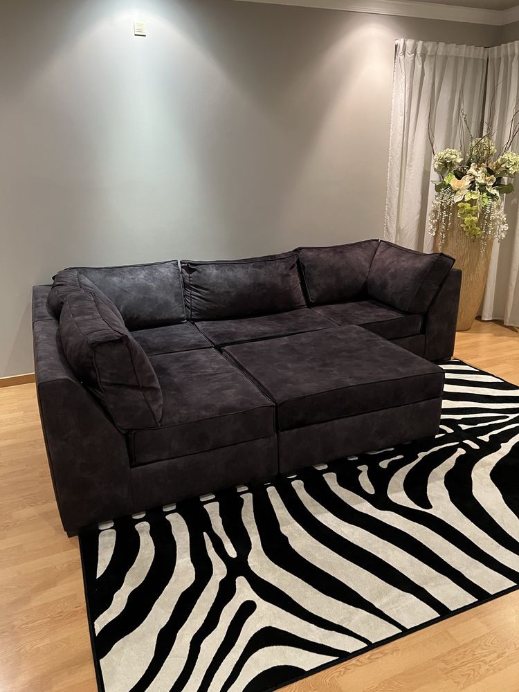 Sofá modular como novo