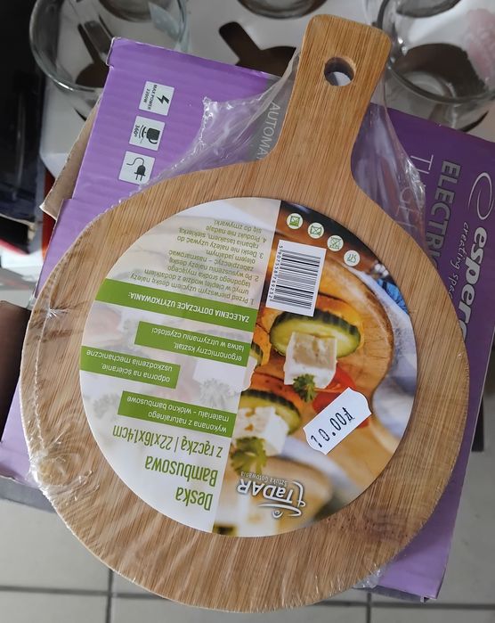 Nowa deska bambusowa do krojenia