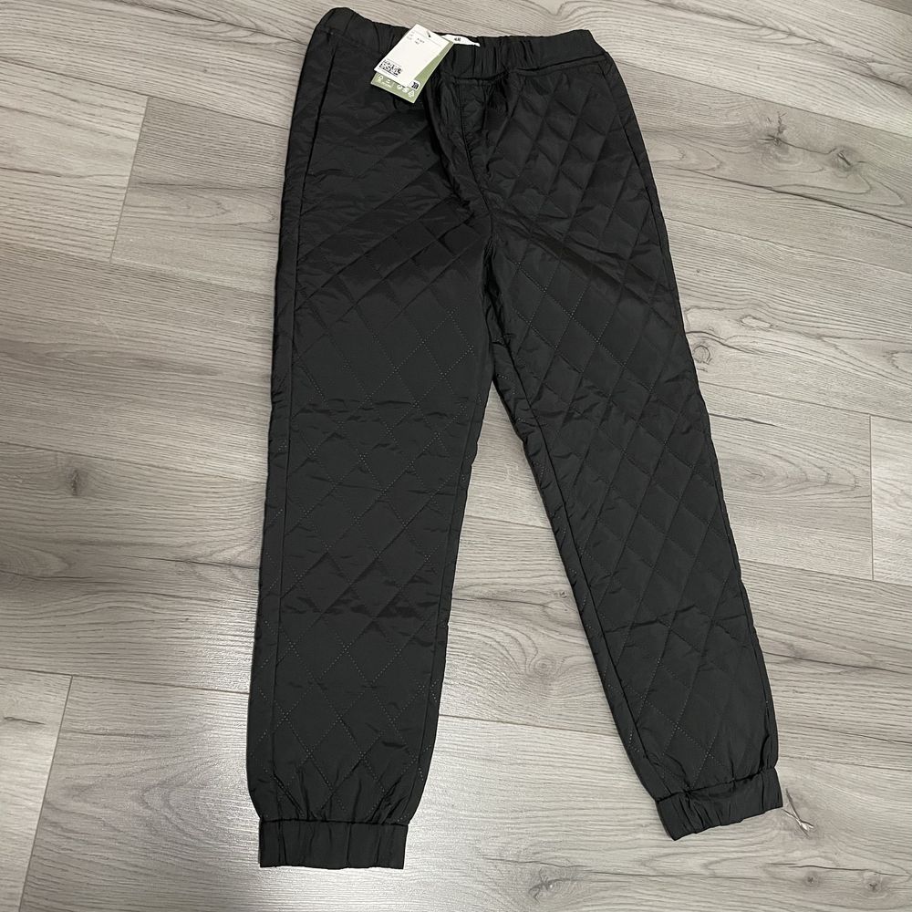 Детские стеганые штаны h&m 9-10 лет
