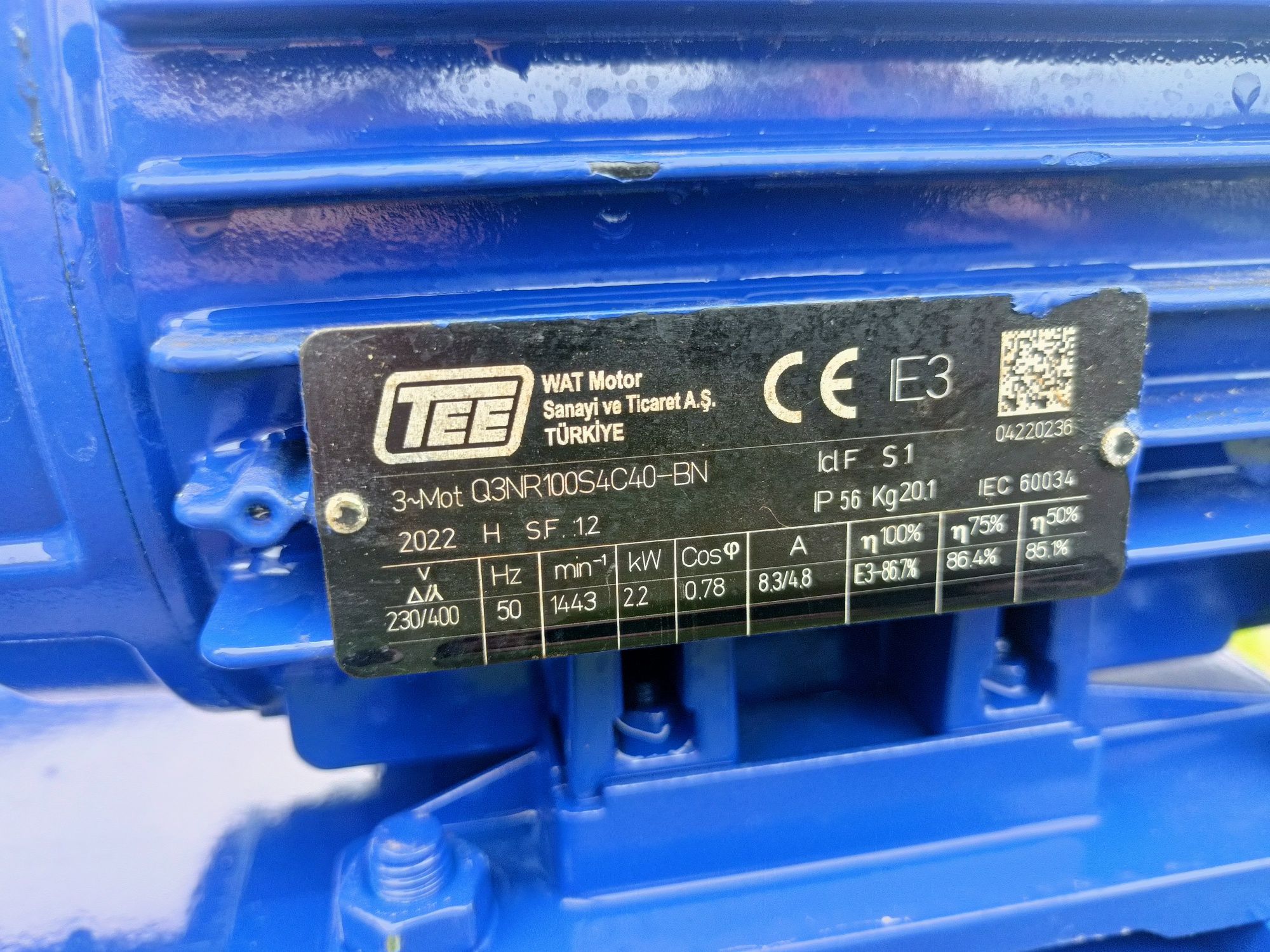 Pompa SKA 4.03 2.2kW 400V Hydro Vacuum Grudziądz