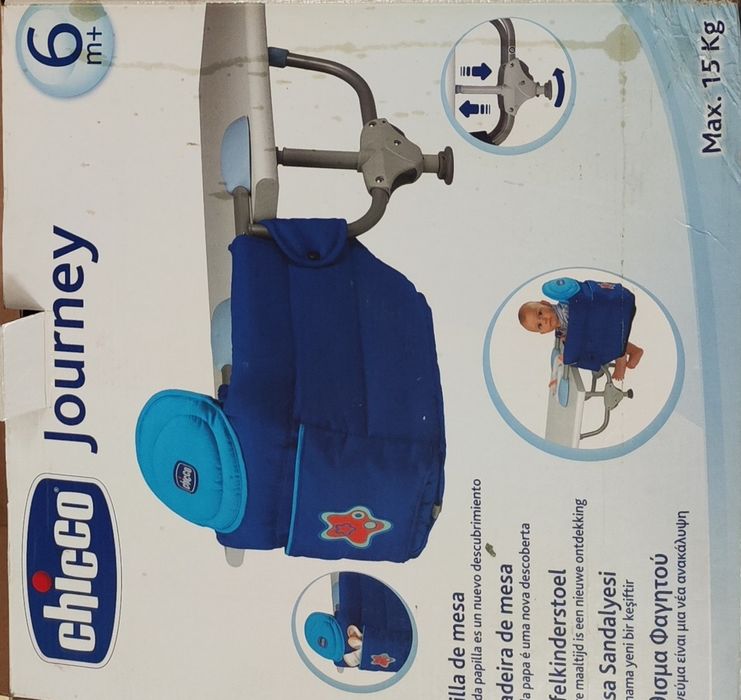 Cadeira de mesa chicco