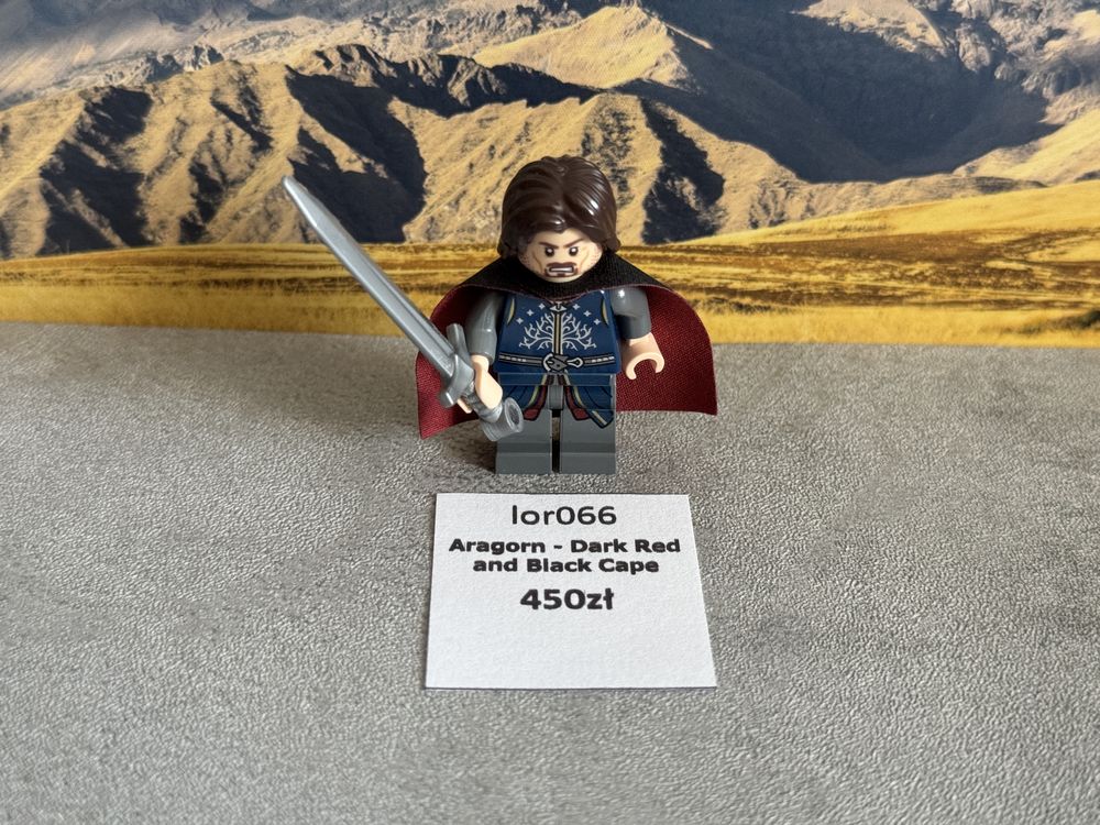 LEGO LOTR Hobbit minifigurka Aragorn lor066