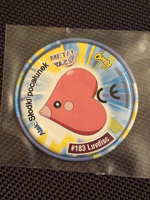 Polskie metal tazo pokemon (seria advanced set 1): Luvdisc