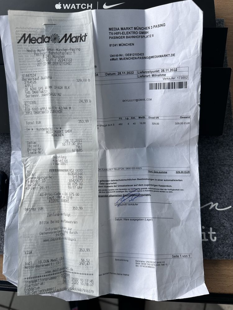 Продам Apple Watch SE Nike