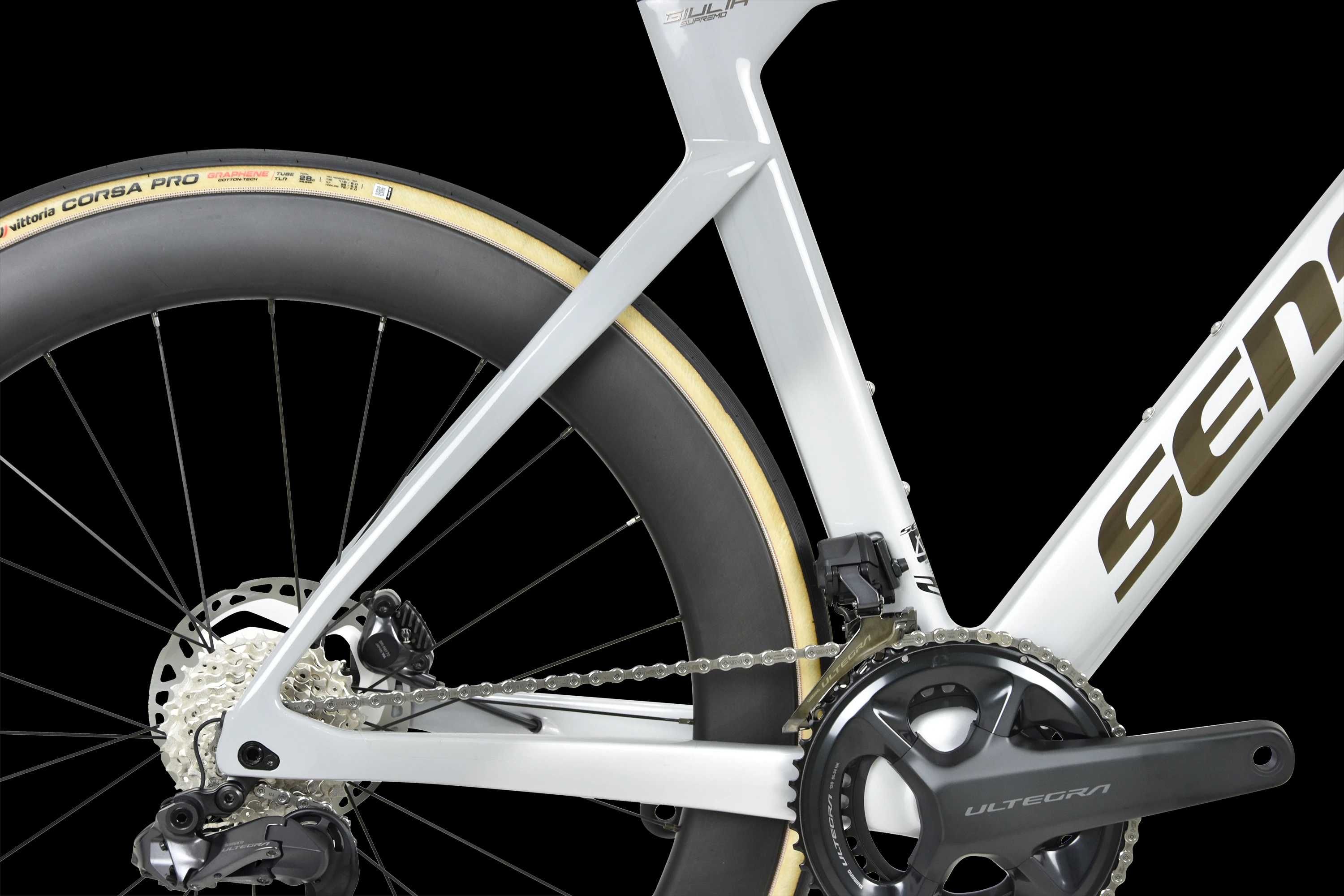 Nowy rower szosowy SENSA Giulia Supremo Shades Grey Shimano 105 Di2 12