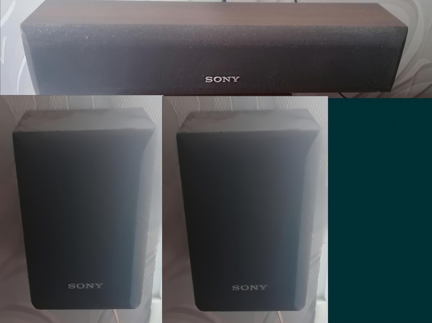 Amplituner SONY STR-DG520 + 3 głośniki sony