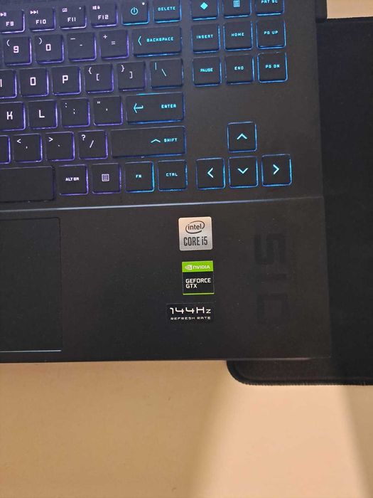 Laptop Gamingowy HP OMEN GTX 1660 Ti / Ram 16GB / 144 Hz