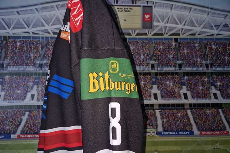 Heilbronner Falken 2007-08 Metzen #8 Frank Petrozza jersey size: 54