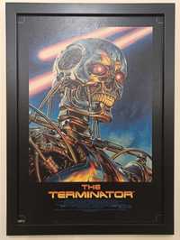 Terminator plakat oprawiony w czarną ramę 29,7*42 cm