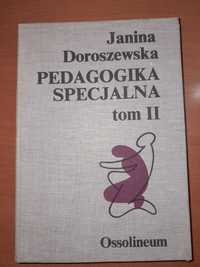 Sprzedam książkę "Pedagogika specjalna" t.2 J.Doroszewska