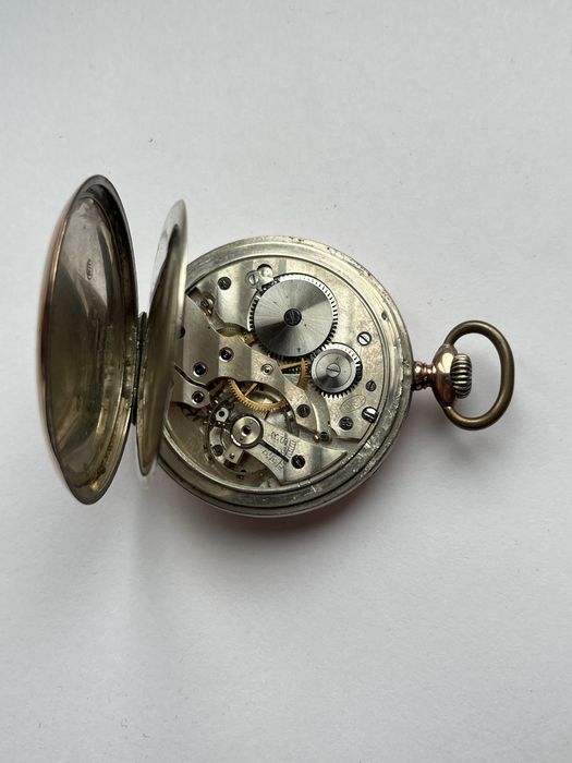 Zegarek kieszonkowy Silvana 1937r, idealny stan, na chodzie, grawer