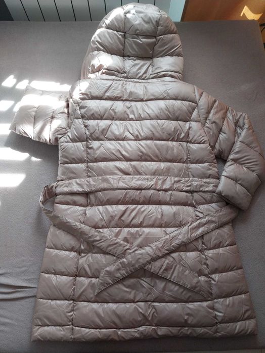 Płaszcz zimowy, beżowy. Rozmiar 54 (raczej zawyżony). Nowy!