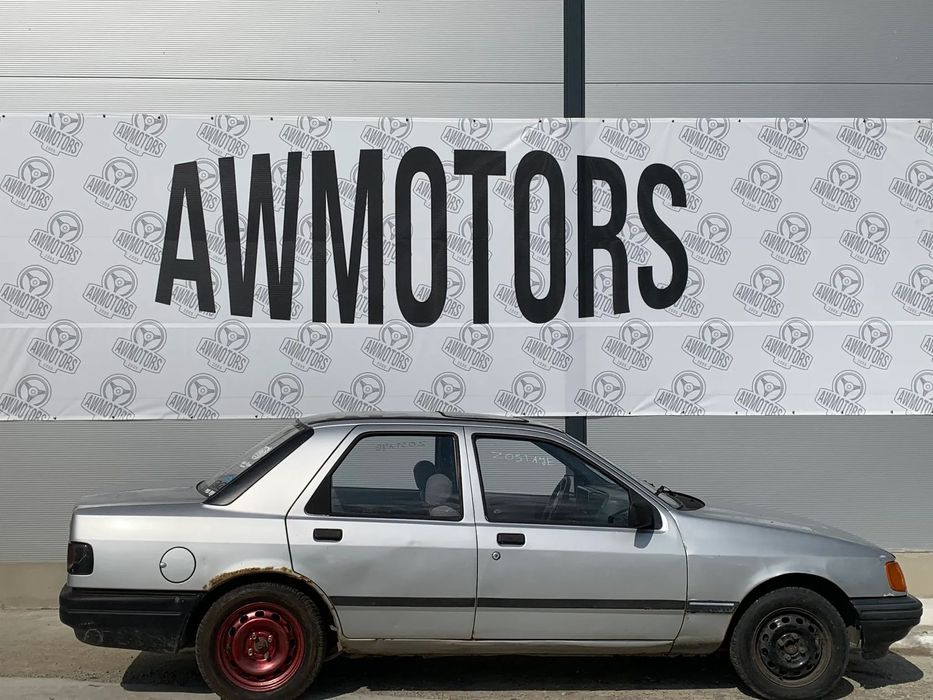 FORD SIERRA 1987 *SAMOCHÓD NA CZĘŚCI* 1034 MASKA LAMPA DRZWI LUSTERKO ZDERZAK GRILL BŁOTNIK KLAPA BELKA PRAWE LEWE PRZÓD TYŁ