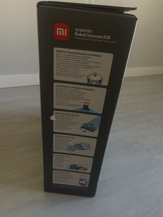 Xiaomi S20 – Aspirador Robot como novo!