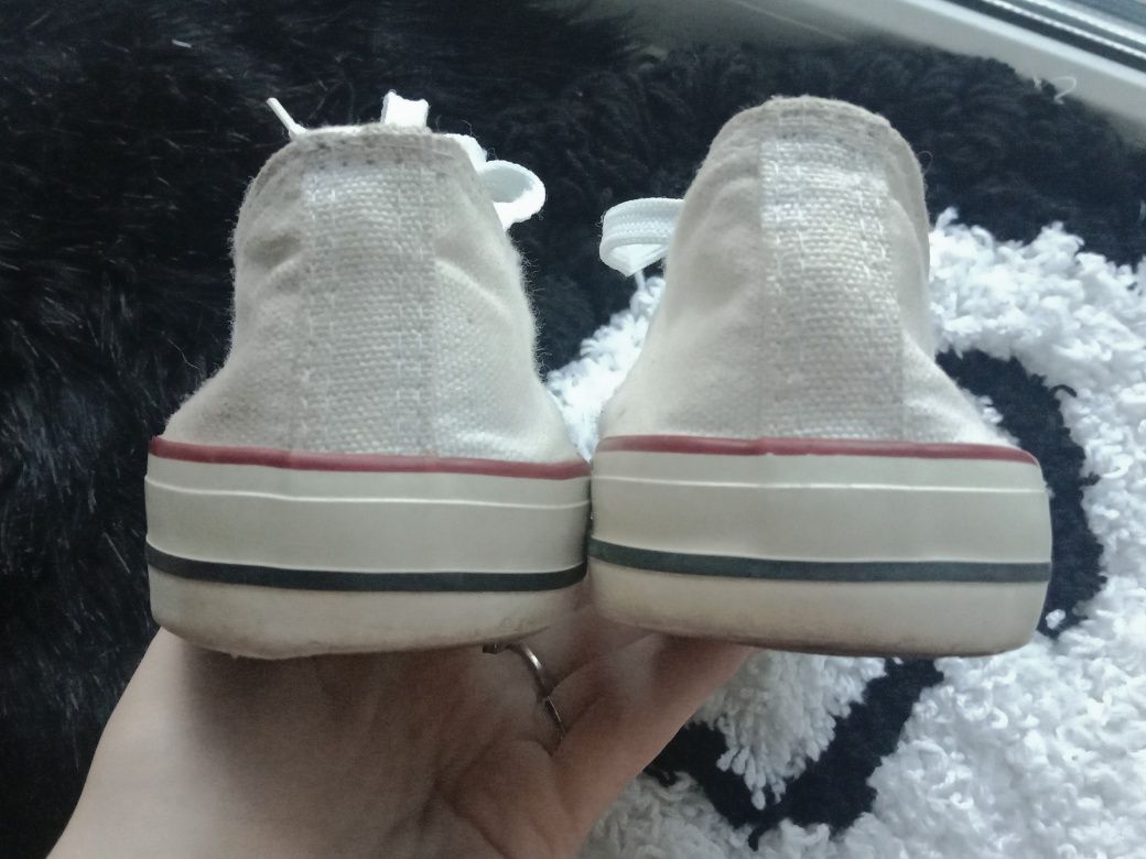 Converse білі кеди конверси