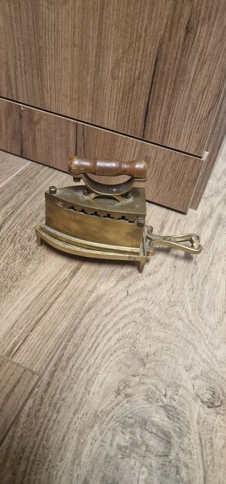 Mini Żelazko Mosiężne Zabytkowe Łódź