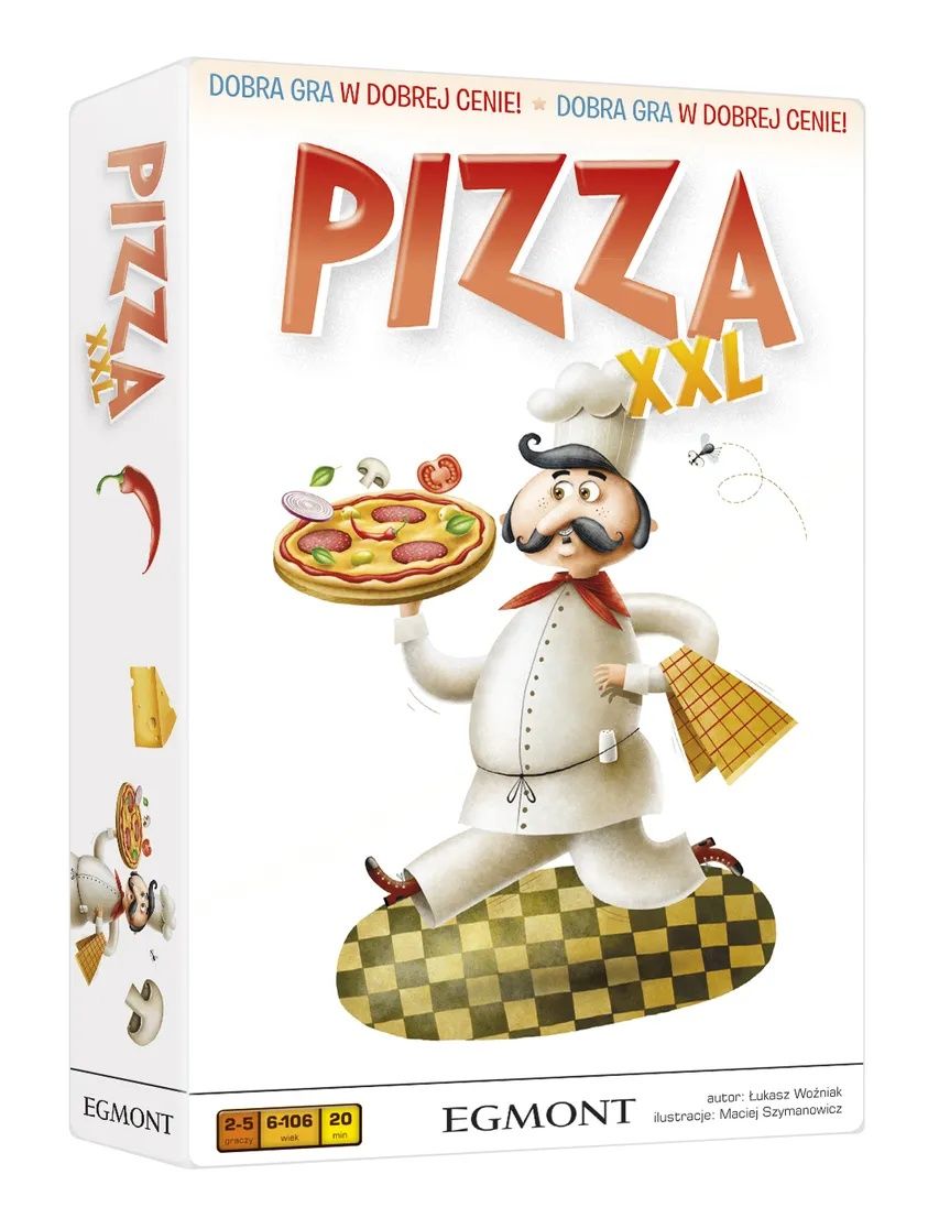 Egmont Pizza XXL Gra planszowa