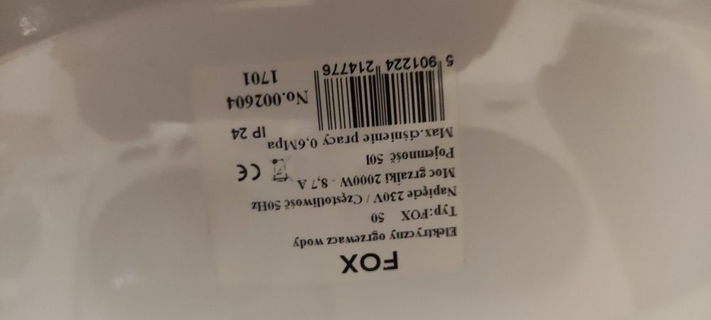 Podgrzewacz wody 150zł darmowa dostawa