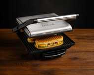 Grill Elektryczny Tefal Inicio 2000W + Panini + Tacka Na Tłuszcz NOWY