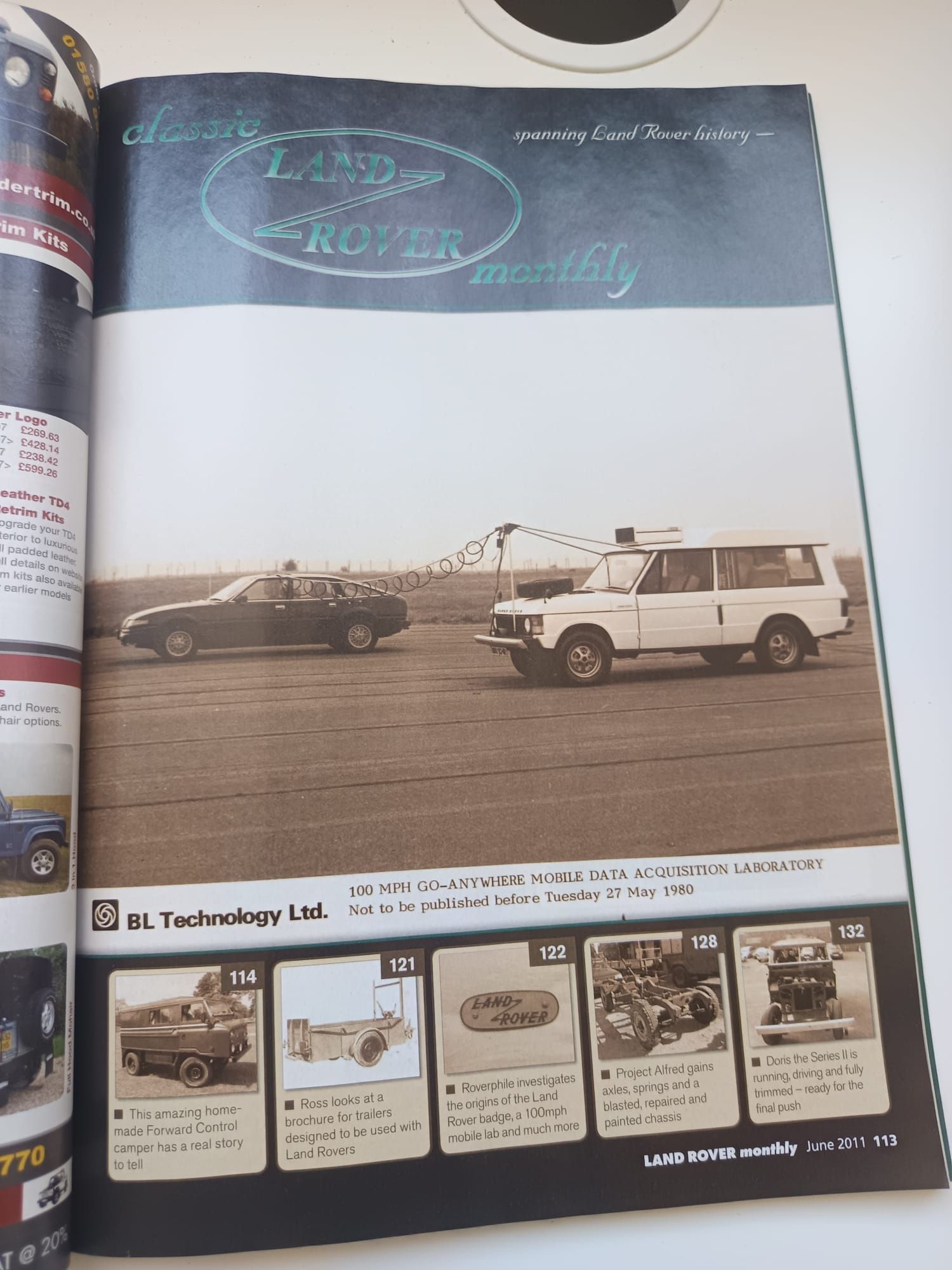 Land rover monthly